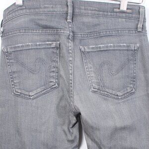 Citizens of Humanity Women's Avedon Lowrise skinny 26 Gray Denim Cotton Elastane